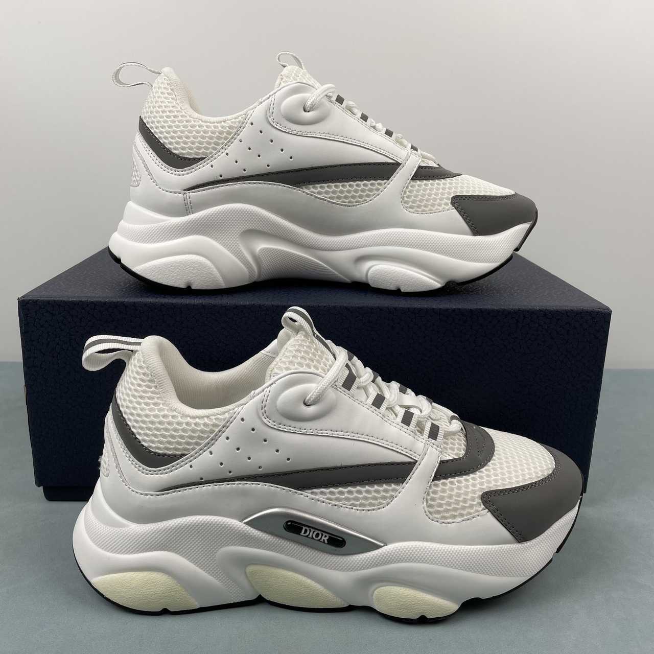 DIOR B22 WHITE BLACK