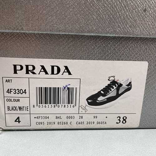 PRADA CUP BLACK WHITE