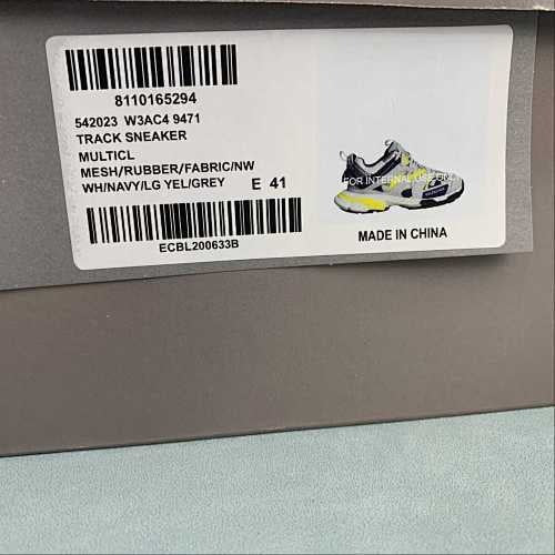 BALENCIAGA TRACK NAVY YELLOW