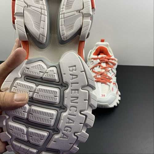 BALENCIAGA TRACK WHITE ORANGE