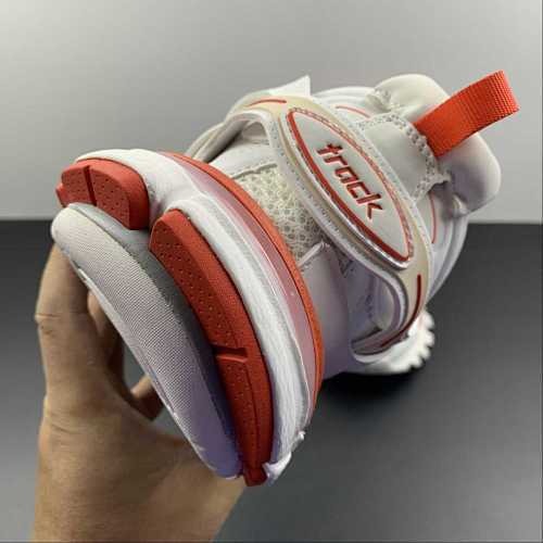 BALENCIAGA TRACK WHITE ORANGE