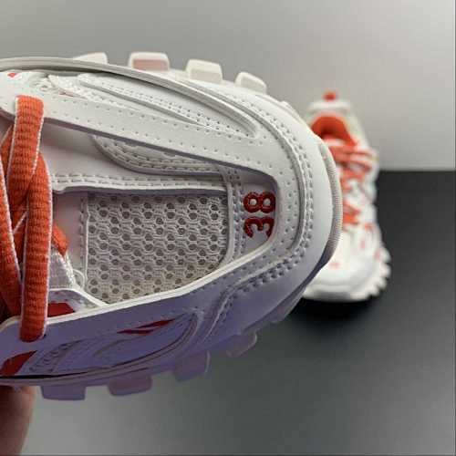 BALENCIAGA TRACK WHITE ORANGE