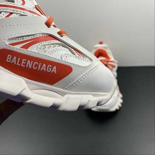 BALENCIAGA TRACK WHITE ORANGE