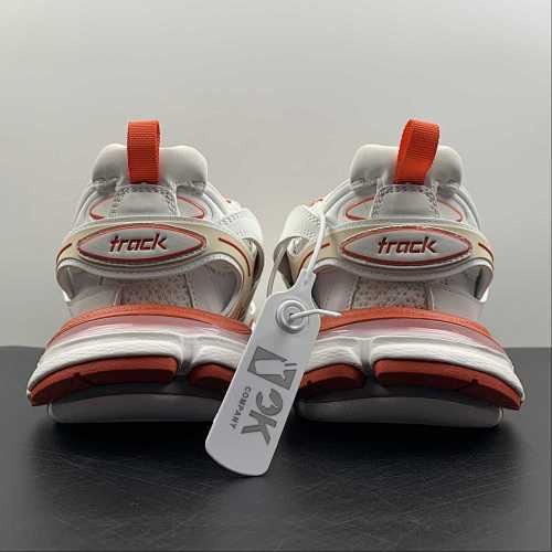 BALENCIAGA TRACK WHITE ORANGE
