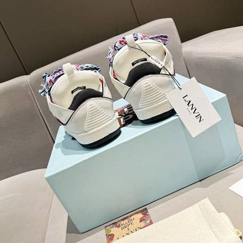 LANVIN CURB RED BLUE