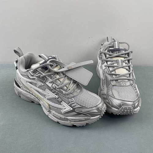 OFF-WHITE BE RIGHT BACK SILVER