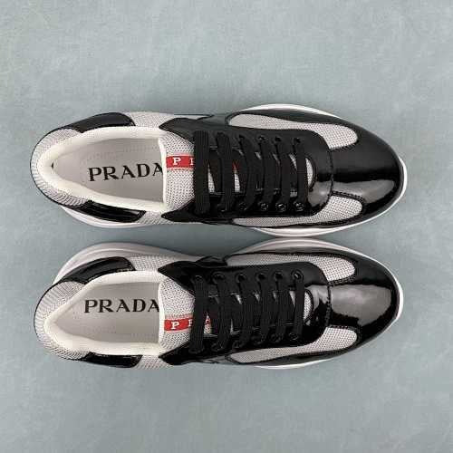 PRADA CUP BLACK WHITE
