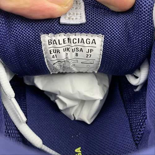 BALENCIAGA TRACK NAVY YELLOW