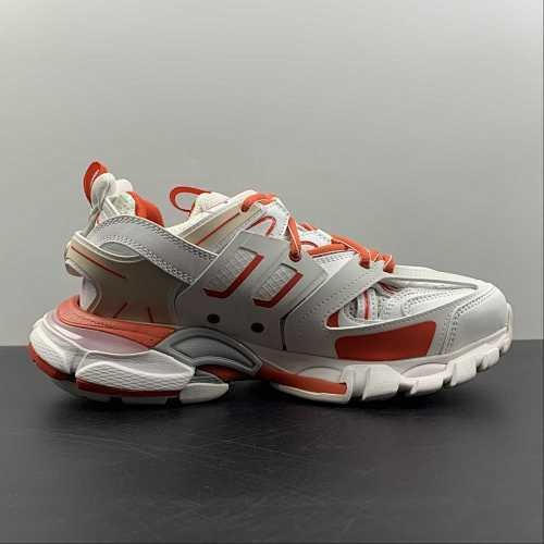 BALENCIAGA TRACK WHITE ORANGE