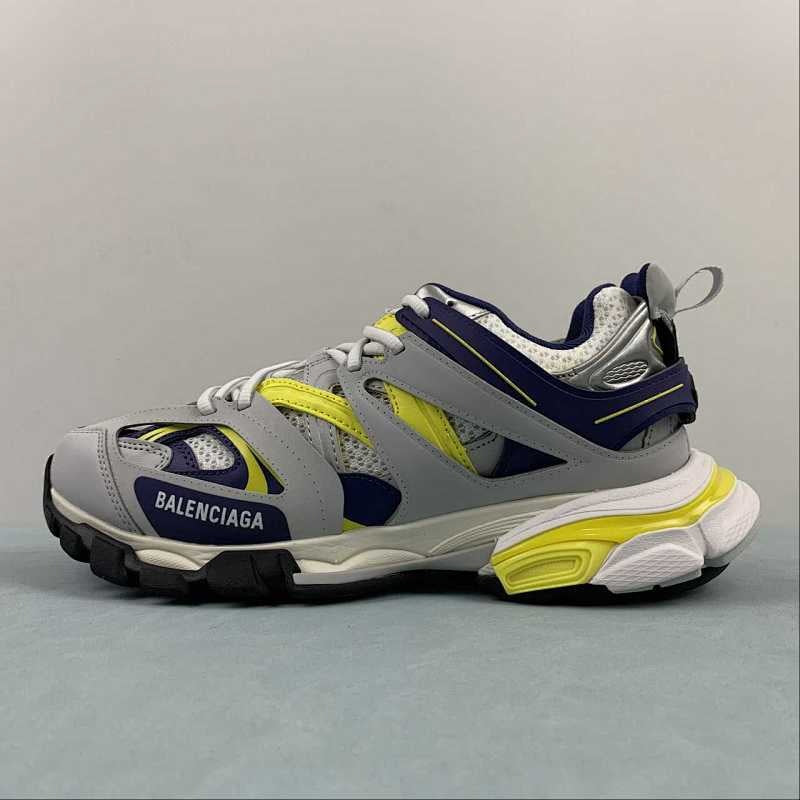 BALENCIAGA TRACK NAVY YELLOW