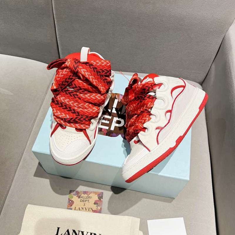 LANVIN CURB RED