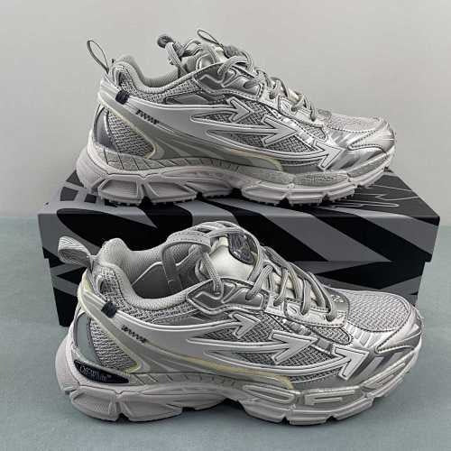 OFF-WHITE BE RIGHT BACK SILVER